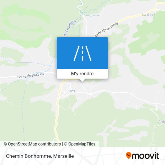 Chemin Bonhomme plan