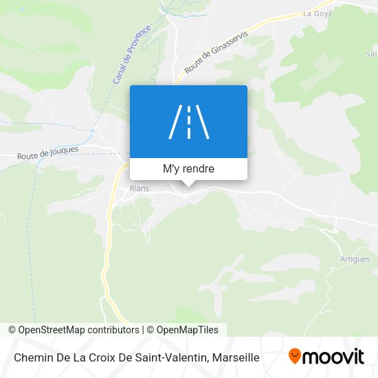 Chemin De La Croix De Saint-Valentin plan