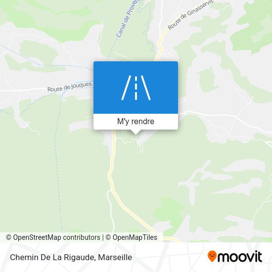 Chemin De La Rigaude plan