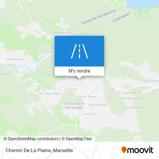 Chemin De La Plaine plan