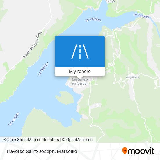 Traverse Saint-Joseph plan