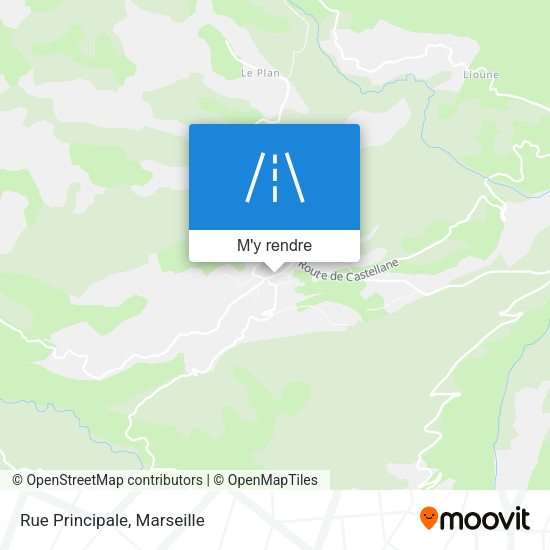 Rue Principale plan