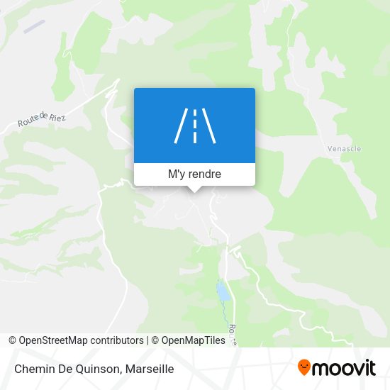 Chemin De Quinson plan