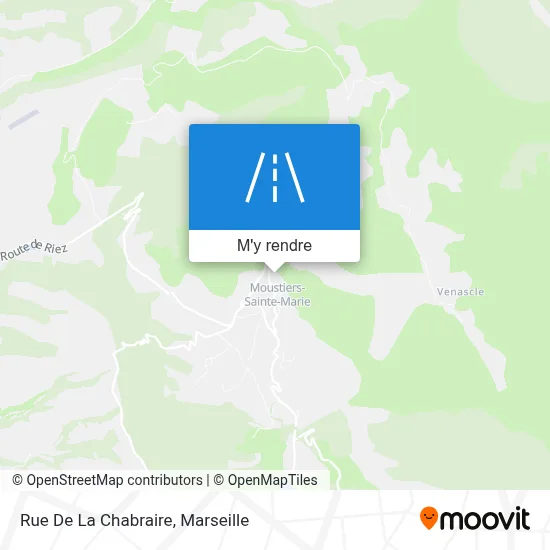 Rue De La Chabraire plan