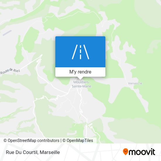 Rue Du Courtil plan