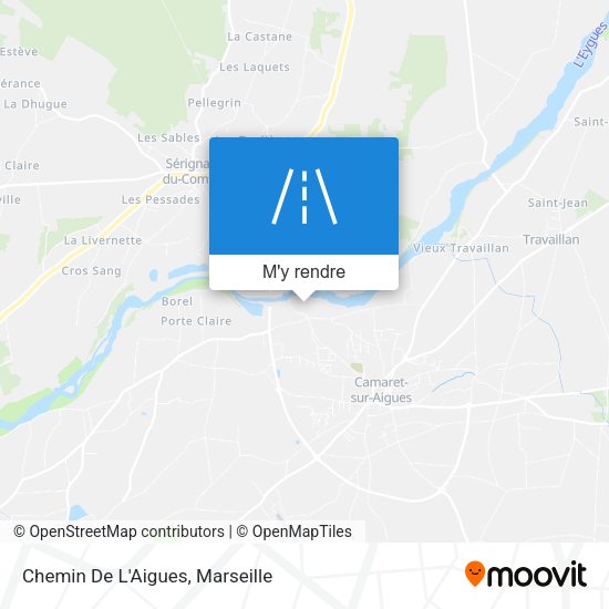 Chemin De L'Aigues plan
