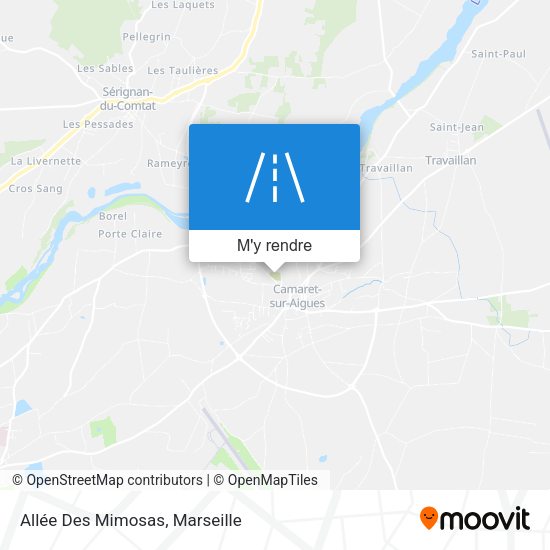 Allée Des Mimosas plan