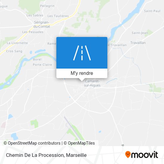 Chemin De La Procession plan