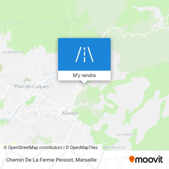 Chemin De La Ferme Peissot plan