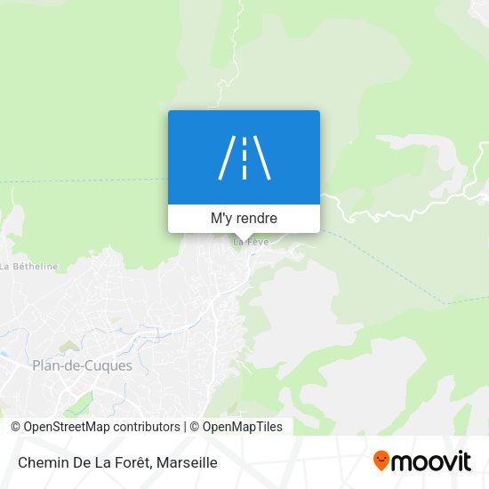 Chemin De La Forêt plan