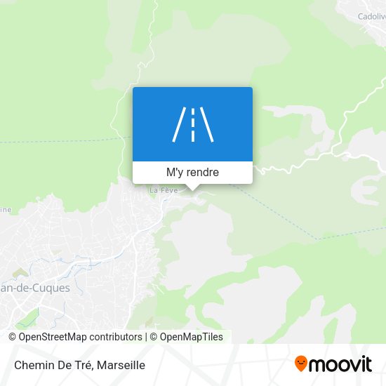 Chemin De Tré plan