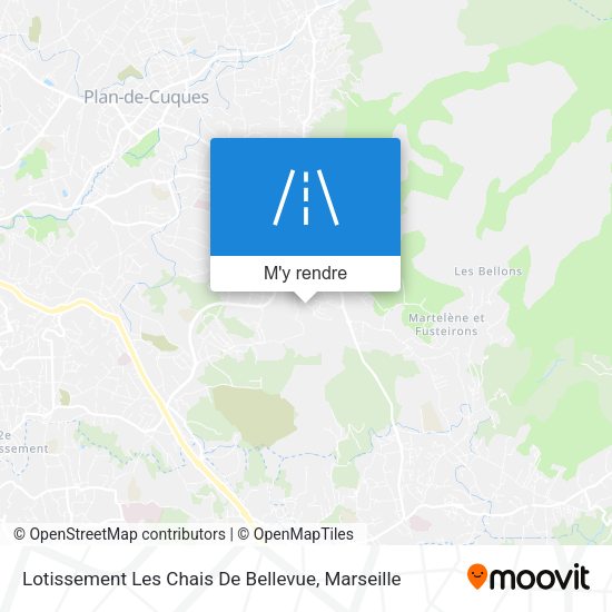 Lotissement Les Chais De Bellevue plan