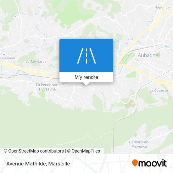 Avenue Mathilde plan