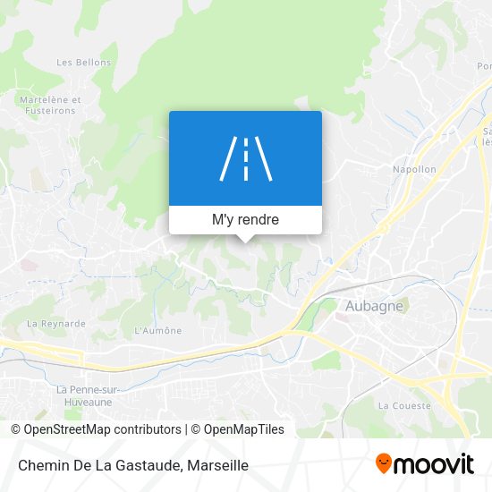 Chemin De La Gastaude plan