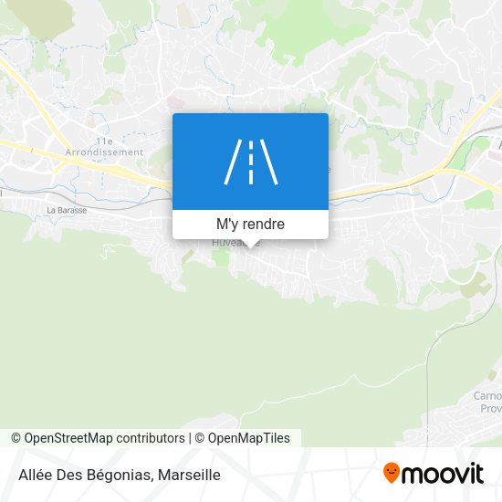 Allée Des Bégonias plan