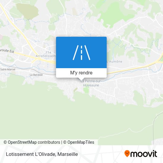 Lotissement L'Olivade plan