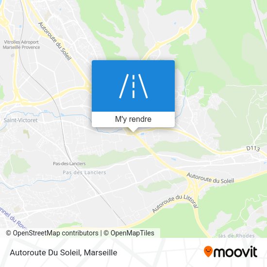 Autoroute Du Soleil plan