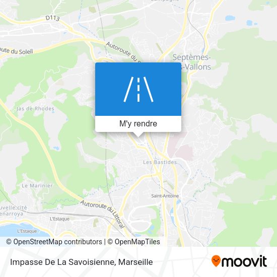 Impasse De La Savoisienne plan