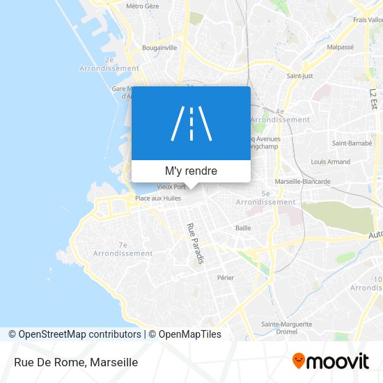 Rue De Rome plan