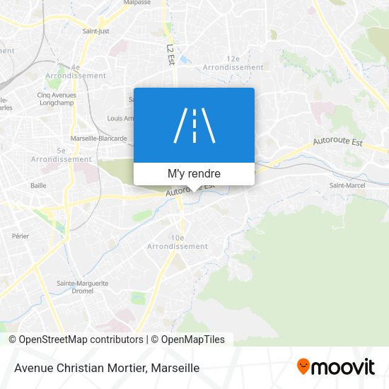 Avenue Christian Mortier plan