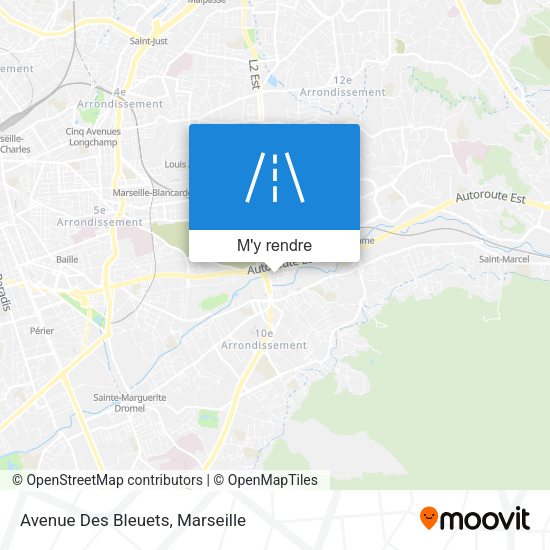 Avenue Des Bleuets plan