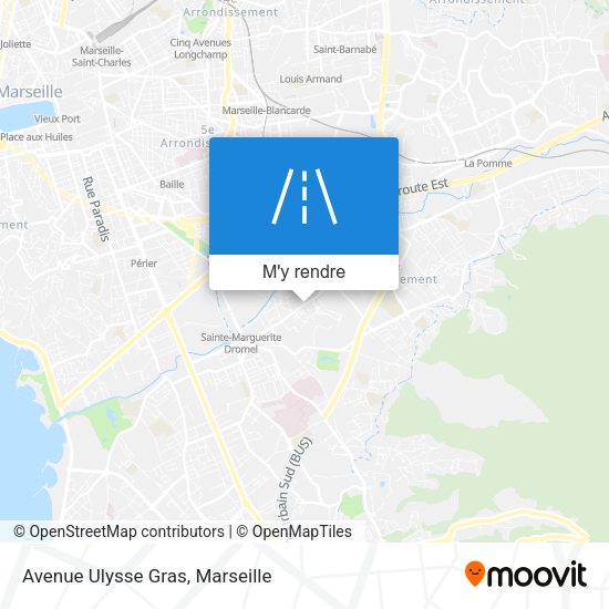 Avenue Ulysse Gras plan