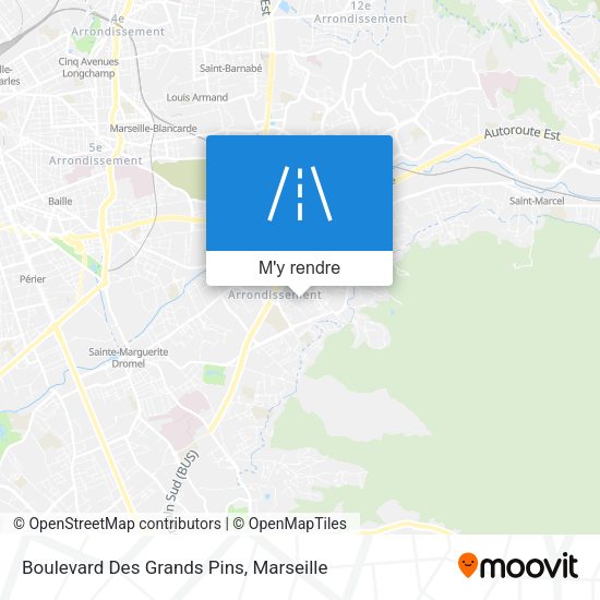 Boulevard Des Grands Pins plan