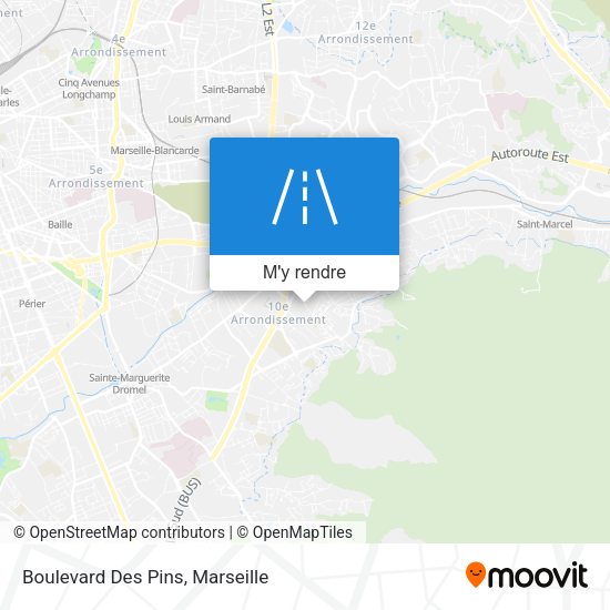 Boulevard Des Pins plan