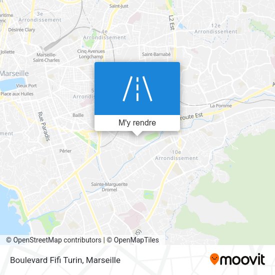 Boulevard Fifi Turin plan