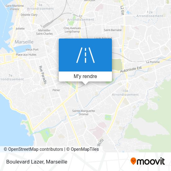 Boulevard Lazer plan