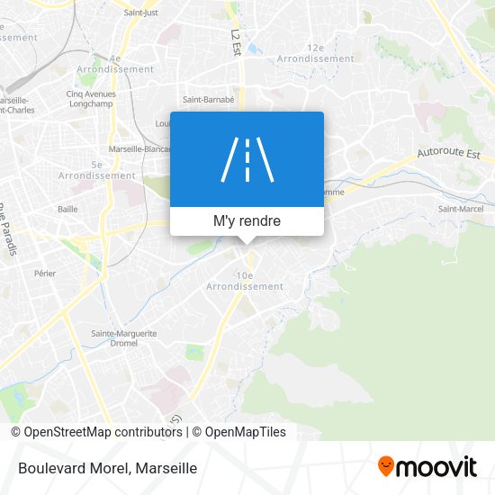 Boulevard Morel plan