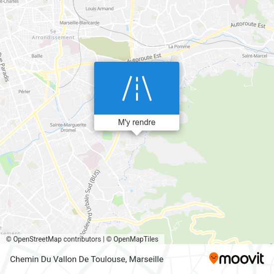 Chemin Du Vallon De Toulouse plan