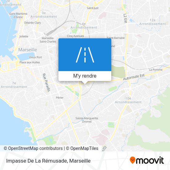 Impasse De La Rémusade plan