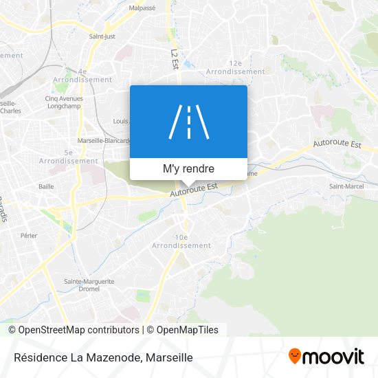 Résidence La Mazenode plan