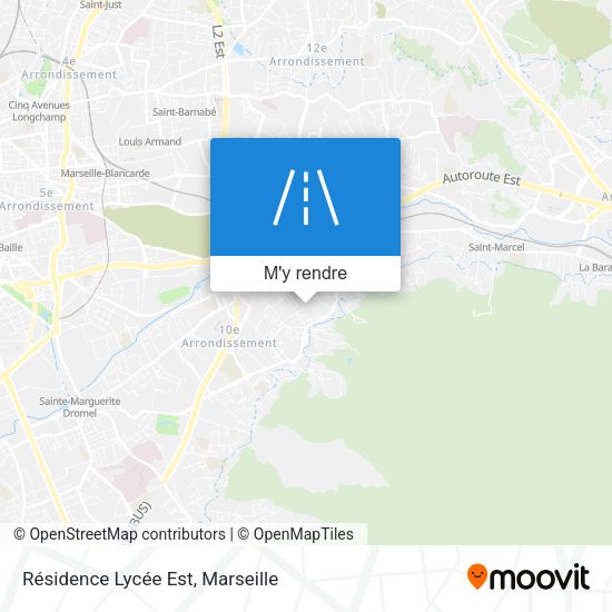 Résidence Lycée Est plan
