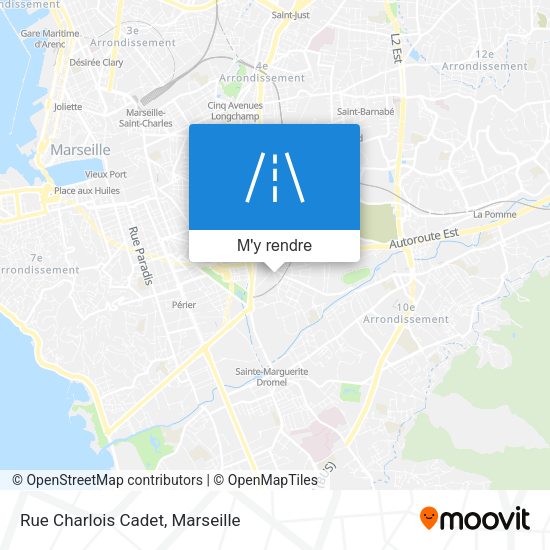 Rue Charlois Cadet plan
