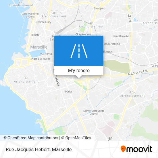 Rue Jacques Hébert plan