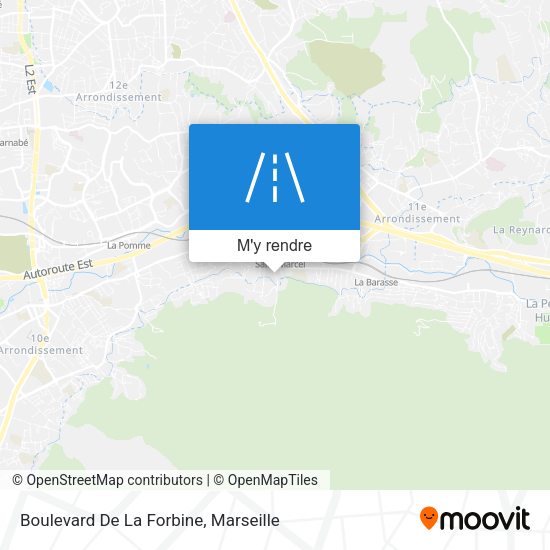 Boulevard De La Forbine plan
