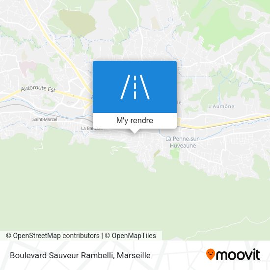 Boulevard Sauveur Rambelli plan