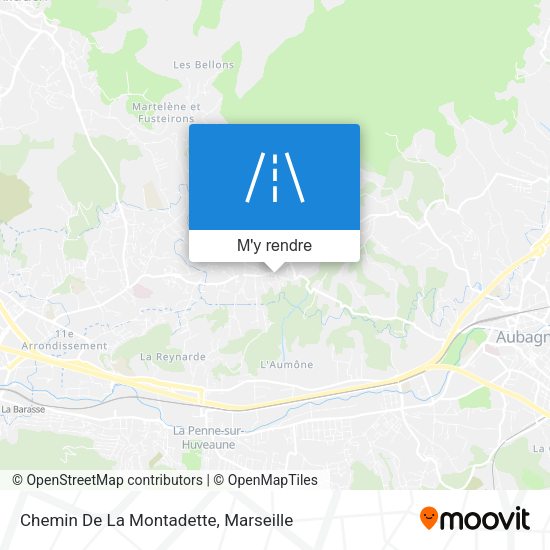 Chemin De La Montadette plan