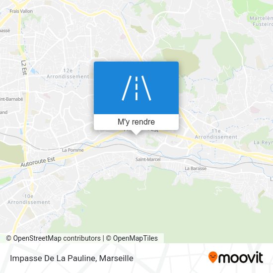 Impasse De La Pauline plan
