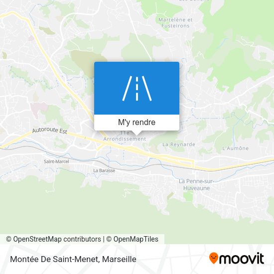 Montée De Saint-Menet plan