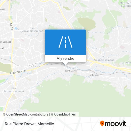 Rue Pierre Dravet plan