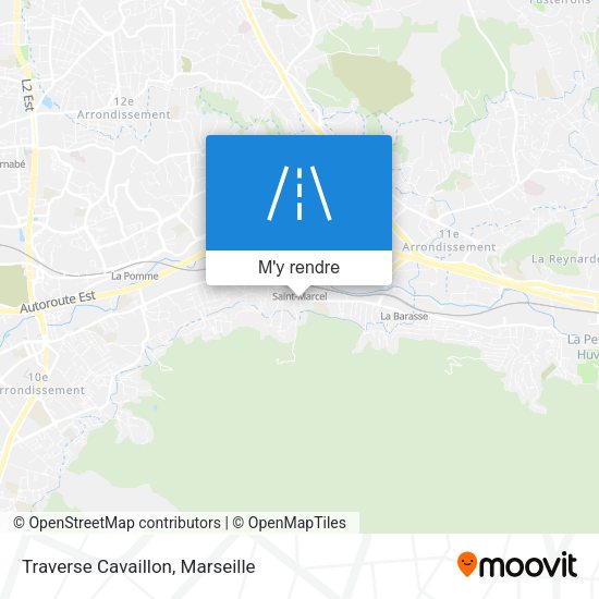 Traverse Cavaillon plan
