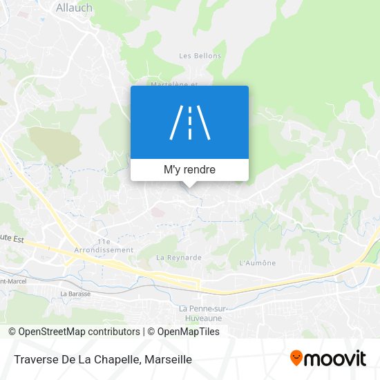 Traverse De La Chapelle plan