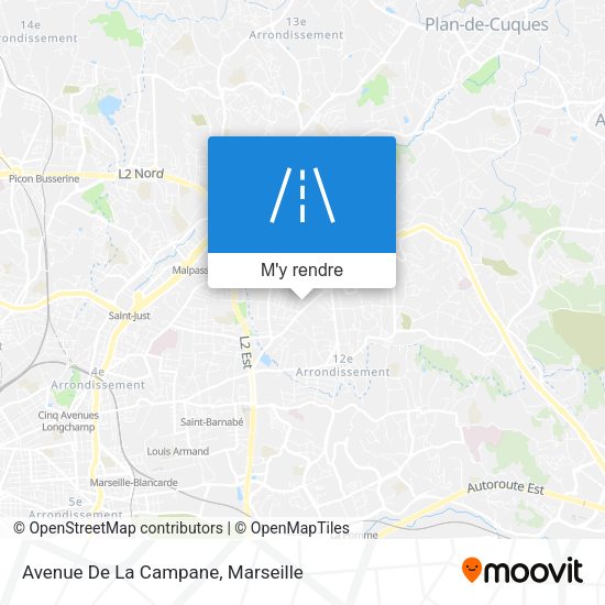 Avenue De La Campane plan