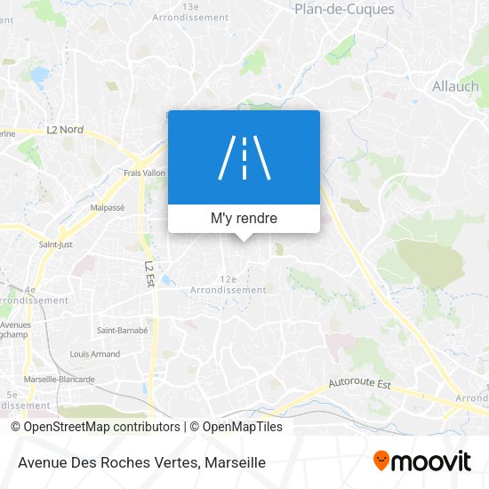 Avenue Des Roches Vertes plan