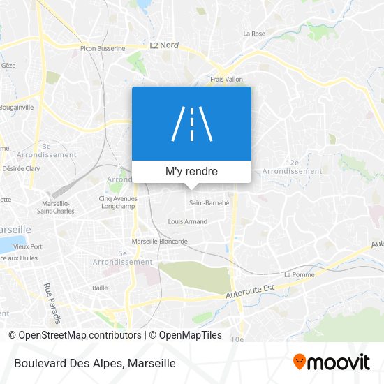 Boulevard Des Alpes plan