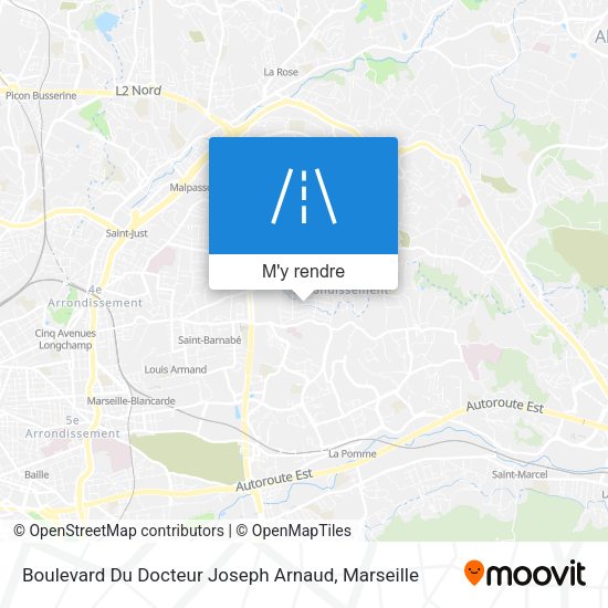 Boulevard Du Docteur Joseph Arnaud plan