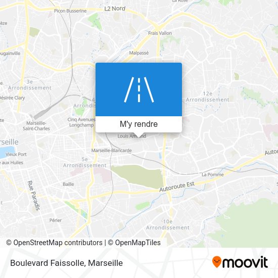 Boulevard Faissolle plan